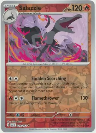Salazzle, catalogue front