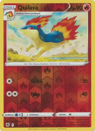 Quilava, catalogue front