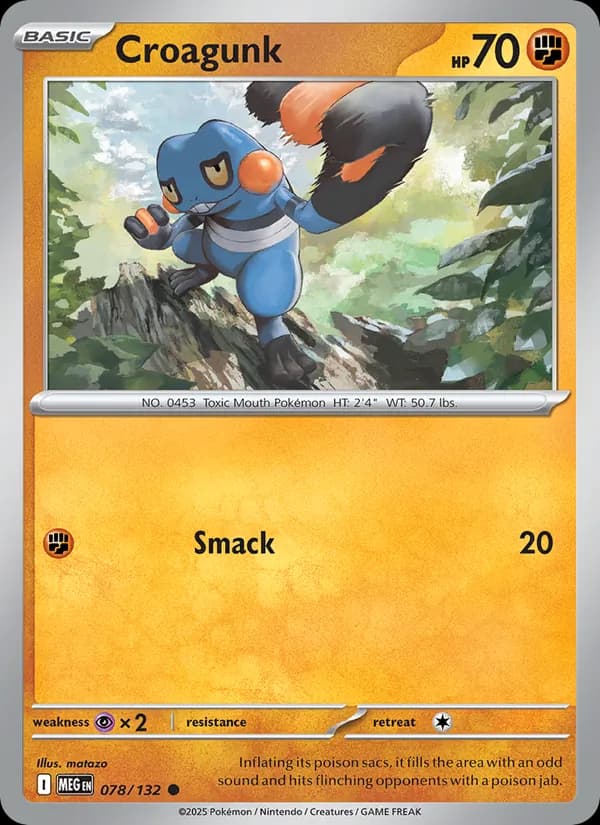 Croagunk, catalogue front