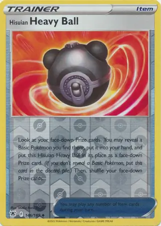 Hisuian Heavy Ball, catalogue front