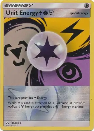 Unit Energy LightningPsychicMetal, catalogue front