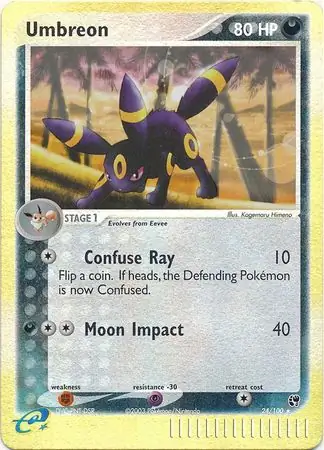 Umbreon, catalogue front