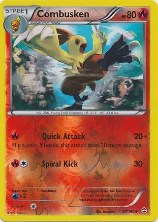 Combusken, catalogue front