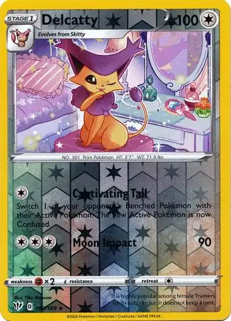 Delcatty, catalogue front