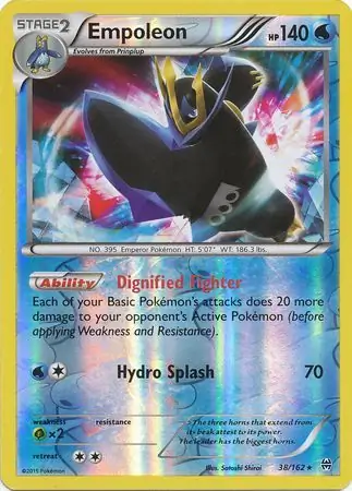 Empoleon, catalogue front