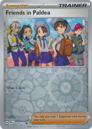 Friends in Paldea, catalogue front