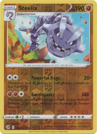 Steelix, catalogue front