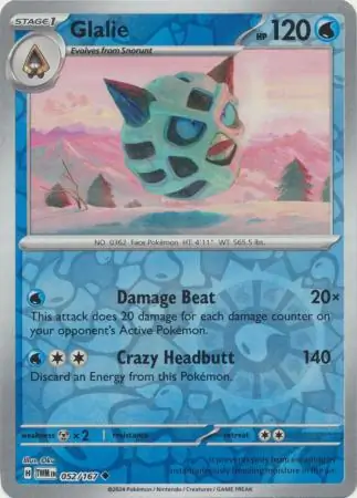 Glalie, catalogue front