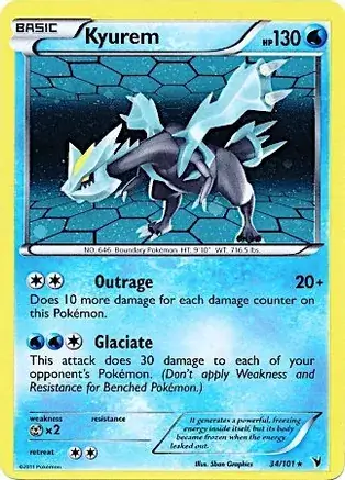 Kyurem, catalogue front