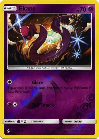 Ekans, catalogue front
