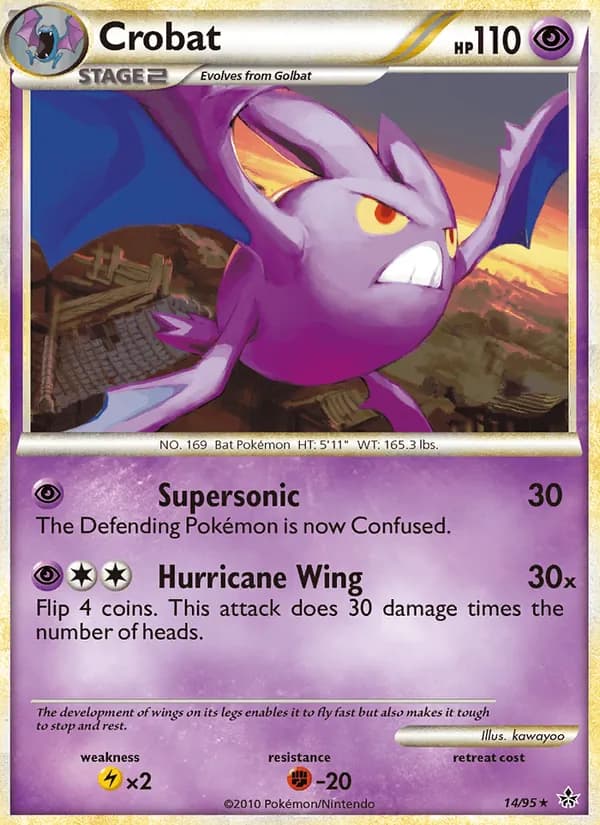 Crobat, catalogue front