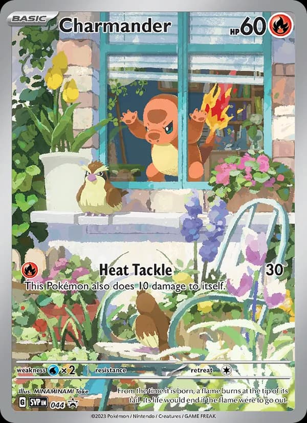 Charmander, catalogue front