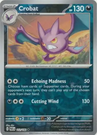 Crobat, catalogue front
