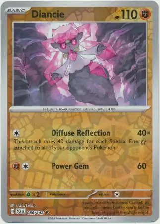 Diancie, catalogue front
