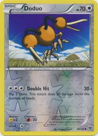 Doduo, catalogue front