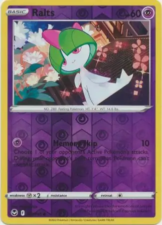 Ralts, catalogue front