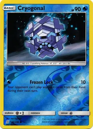 Cryogonal, catalogue front