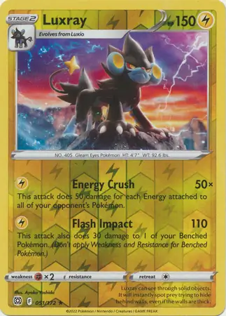 Luxray, catalogue front