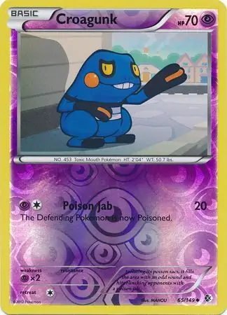 Croagunk, catalogue front