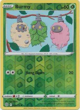 Burmy, catalogue front