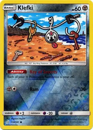 Klefki, catalogue front