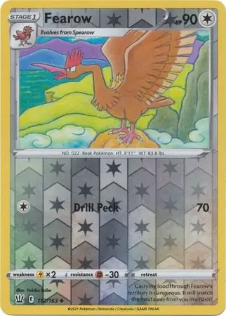 Fearow, catalogue front