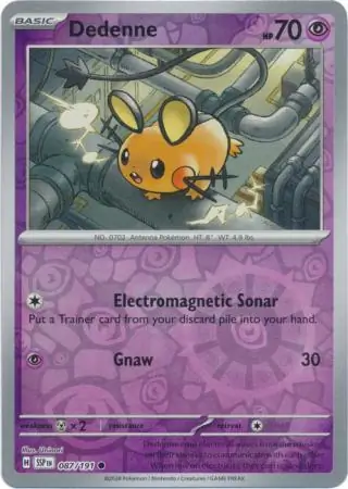 Dedenne, catalogue front