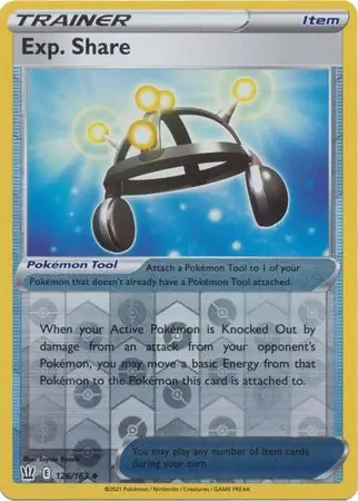 Exp. Share, catalogue front