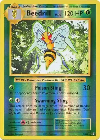 Beedrill, catalogue front