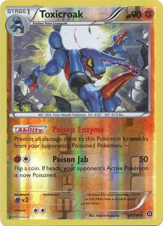 Toxicroak, catalogue front
