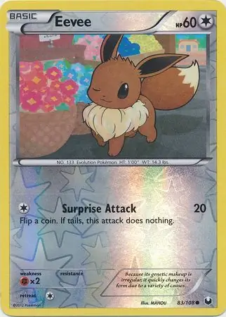 Eevee, catalogue front