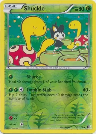 Shuckle, catalogue front