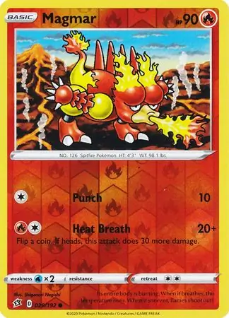 Magmar, catalogue front