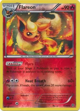 Flareon, catalogue front