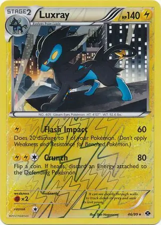 Luxray, catalogue front