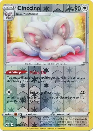 Cinccino, catalogue front