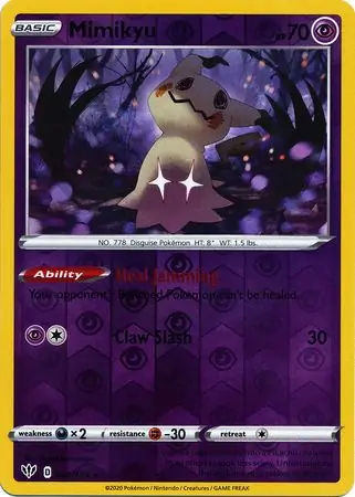 Mimikyu, catalogue front