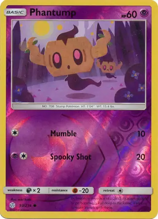 Phantump, catalogue front