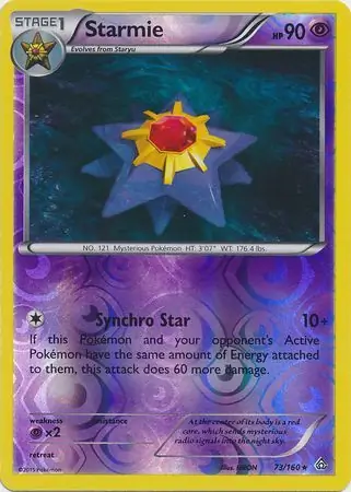 Starmie, catalogue front