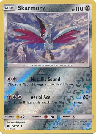 Skarmory, catalogue front