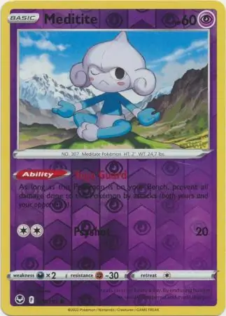 Meditite, catalogue front