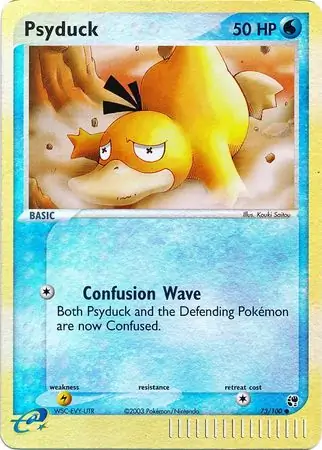 Psyduck, catalogue front