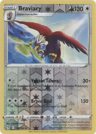 Braviary, catalogue front