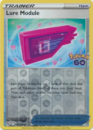 Lure Module, catalogue front