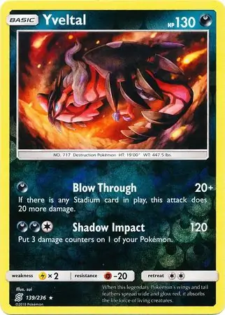 Yveltal, catalogue front