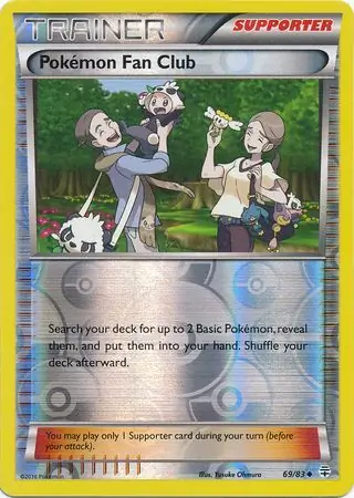 Pokémon Fan Club, catalogue front