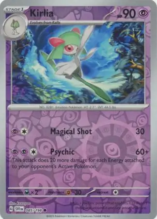 Kirlia, catalogue front