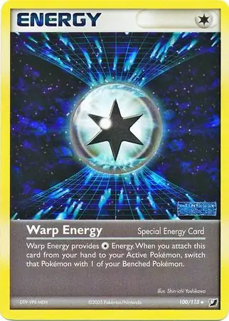 Warp Energy, catalogue front