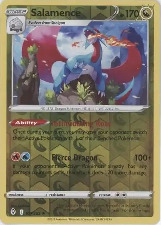 Salamence, catalogue front