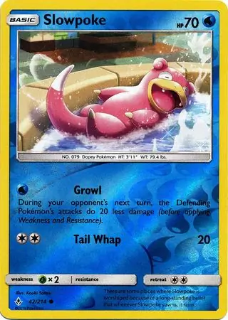 Slowpoke, catalogue front